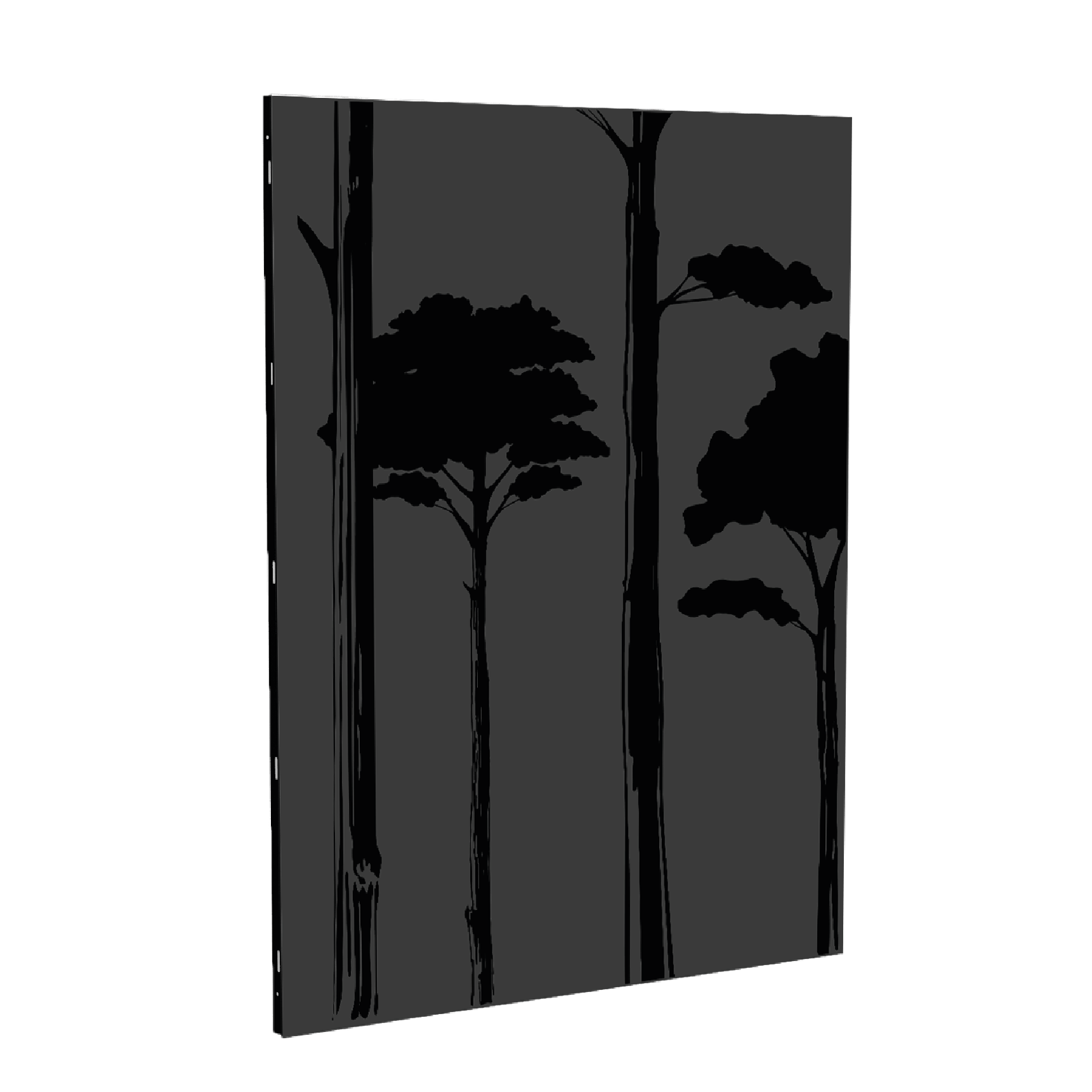 dixneuf-canop-e-basse-protection-murale-pour-po-le-motif-for-t-noir-verni image 2