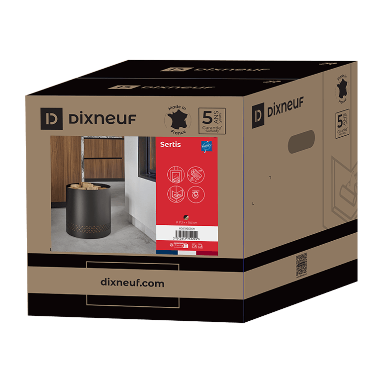 dixneuf-sertis-range-b0fbches-cylindrique-e0-roulettes-dor0e9 image 5