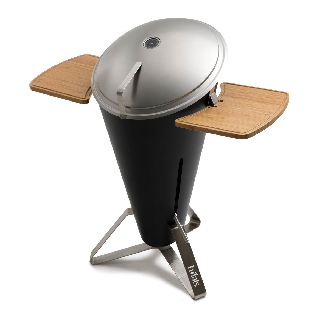 h-fats-cone-tablette-de-rangement-bambou-avec-rainure-jus image 5