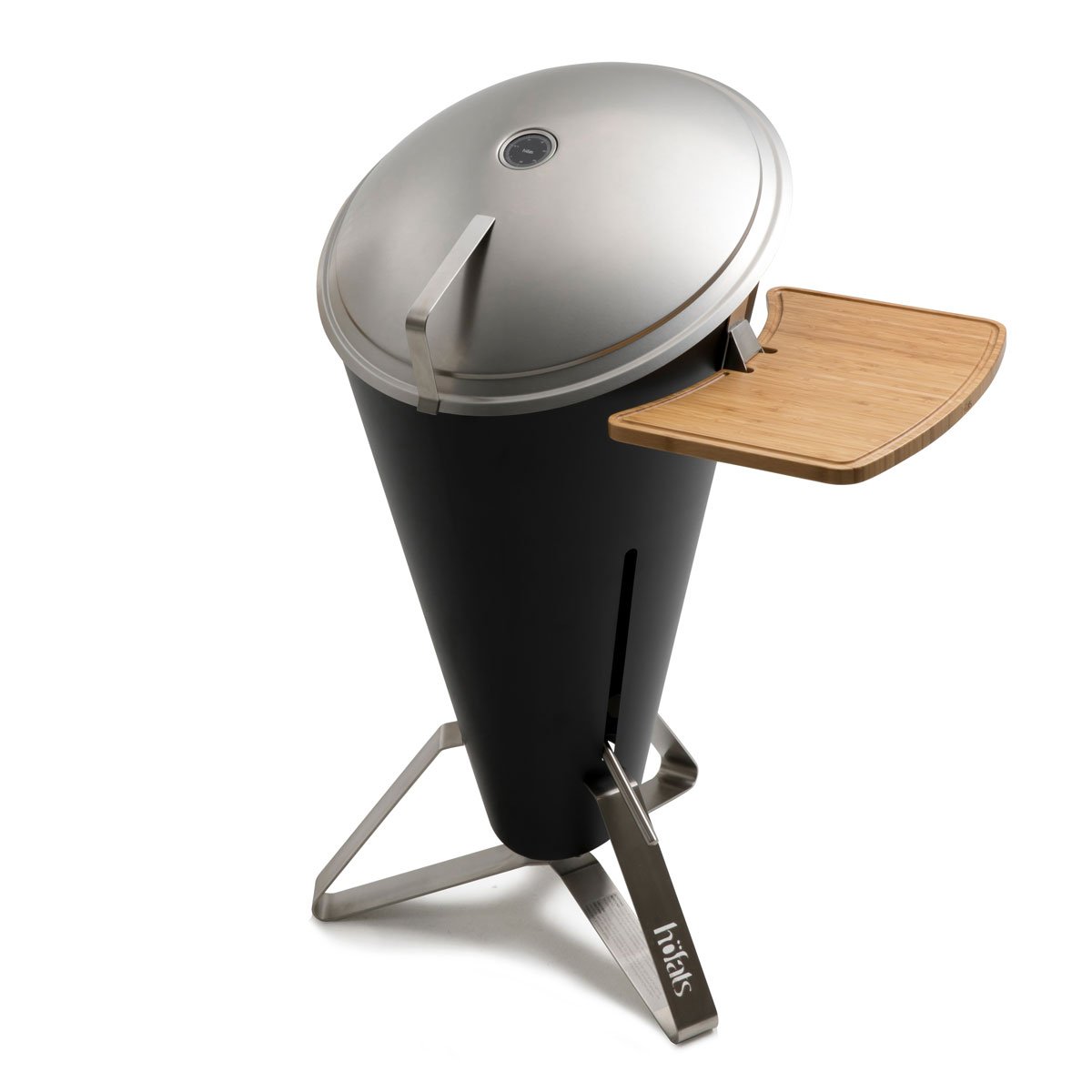 h-fats-cone-tablette-de-rangement-bambou-avec-rainure-jus image 4