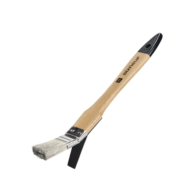 dixneuf-scrat-pinceau-en-fil-d-acier-2-en-1-pour-po-le-bois image 1