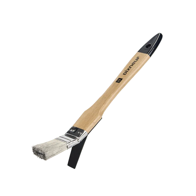 dixneuf-scrat-pinceau-en-fil-d-acier-2-en-1-pour-po-le-bois image 1