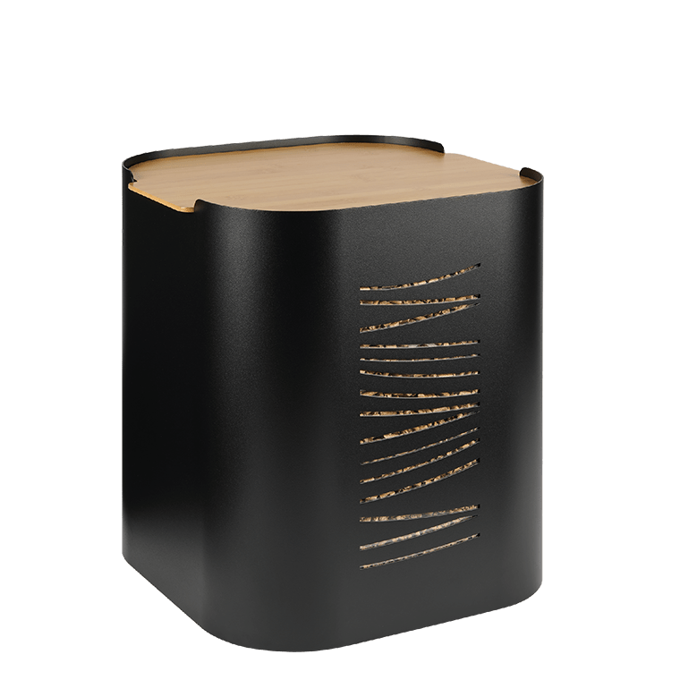 dixneuf-stepia-rangement-pellets-avec-couvercle-bambou-et-roulettes image 3