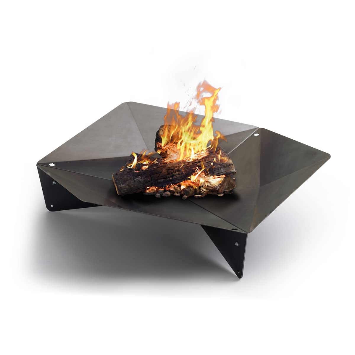 h-fats-triple-120-brasero-chemin-e-et-gril-120-cm-acier-corten-aspect-rouille image 1
