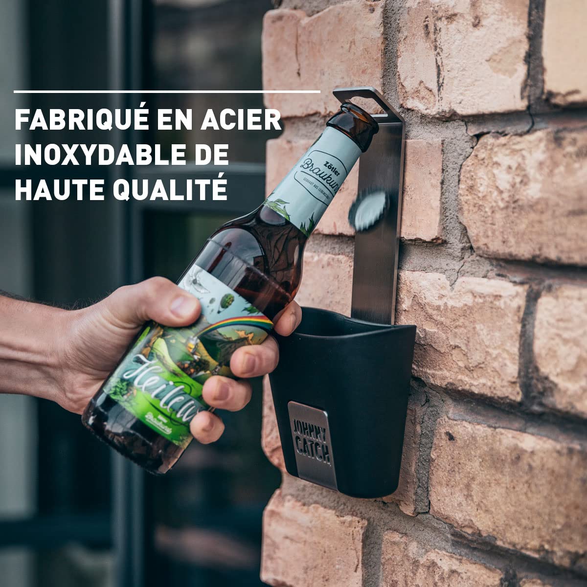 h-fats-johnny-catch-d-capsuleur-mural-avec-r-cipient-collecteur-jusqu-60-capsule image 4
