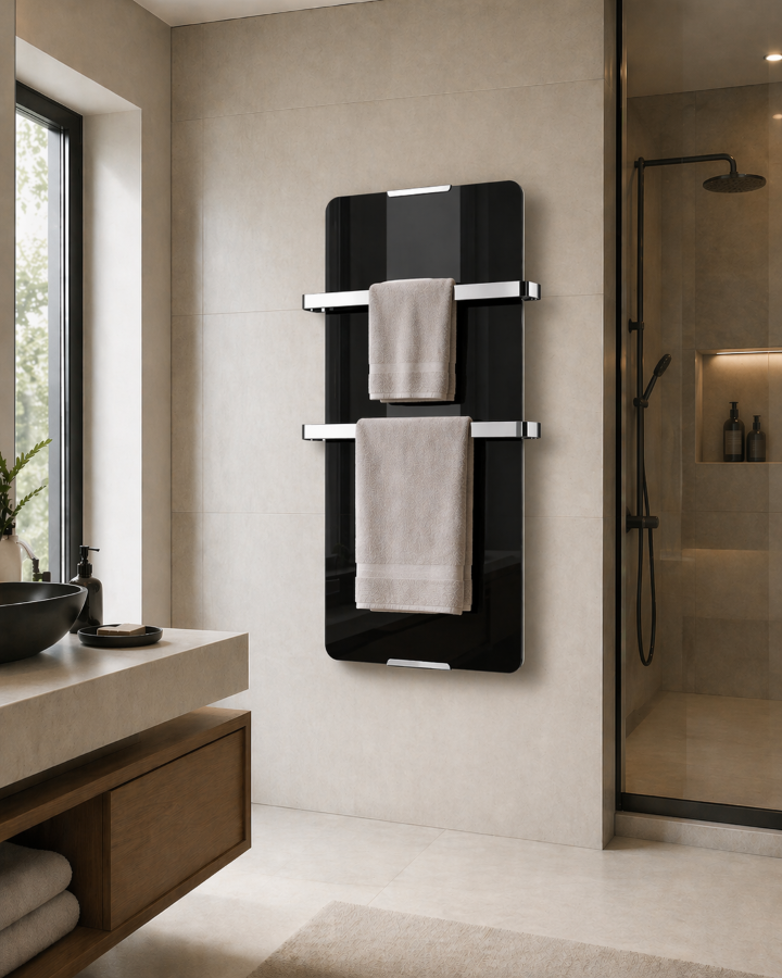 chemin-arte-radiateur-s-che-serviette-noir-600w-90-cm image 2