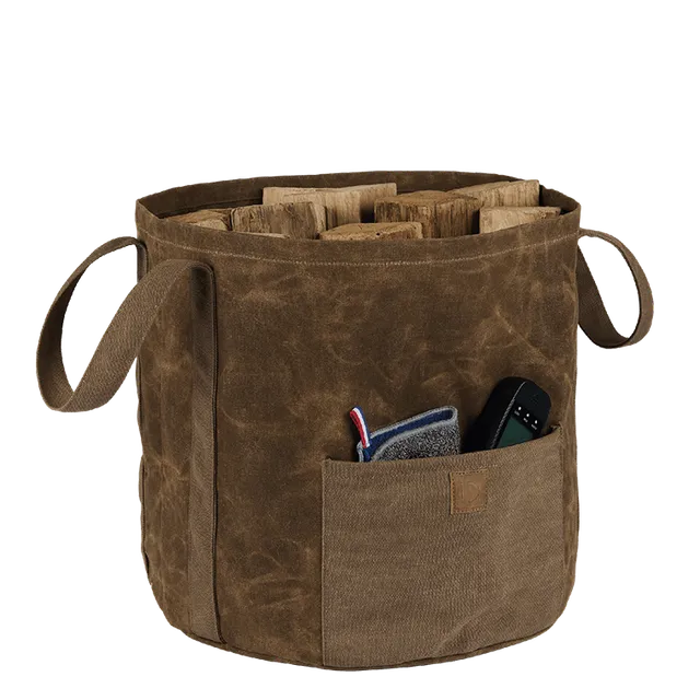 dixneuf-vercors-sac-b-ches-toile-cir-e-effet-d-lav image 1