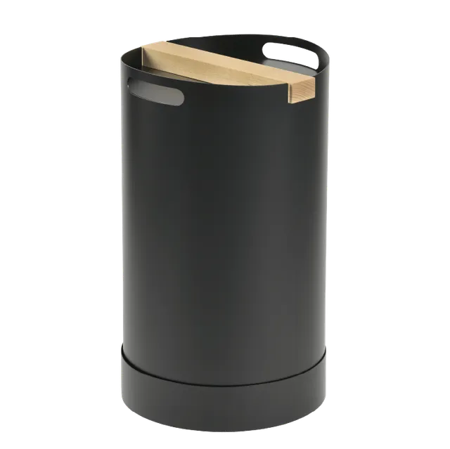 dixneuf-eliott-coffre-pellets-acier-avec-tamis-et-roulettes image 1
