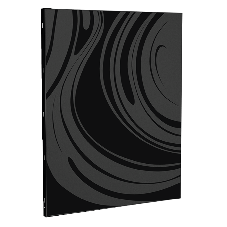 dixneuf-opale-basse-plaque-murale-de-protection-po-le-s-rigraphie-noire-brillant image 2