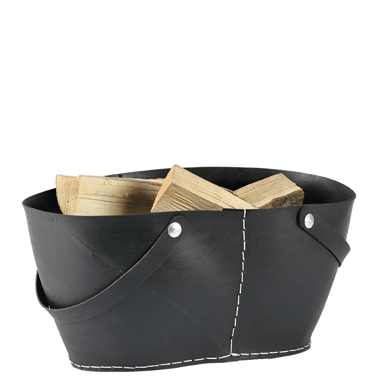 dixneuf-evea-corbeille-bois-pneu-recycl-53-x-43-cm image 1