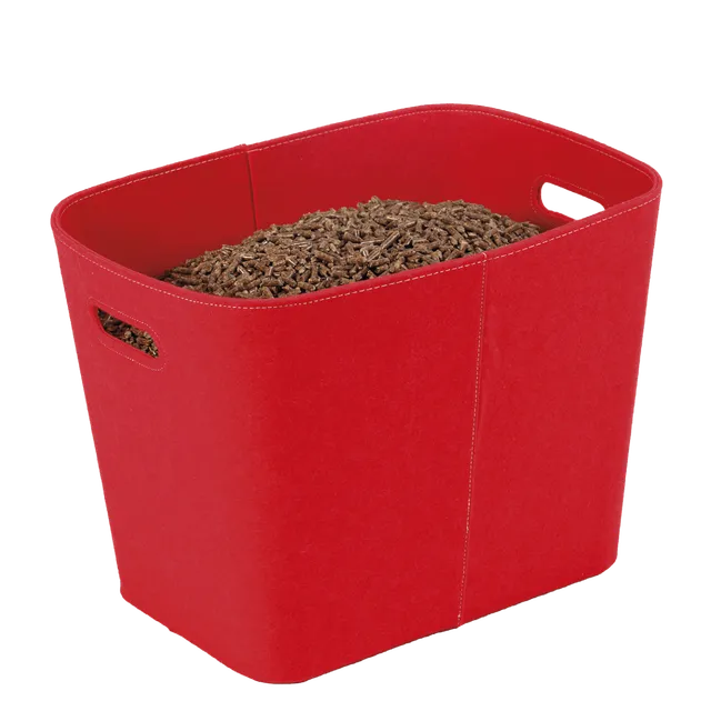 dixneuf-felt-panier-granul-s-et-corbeille-bois-feutrine-30-kg image 1