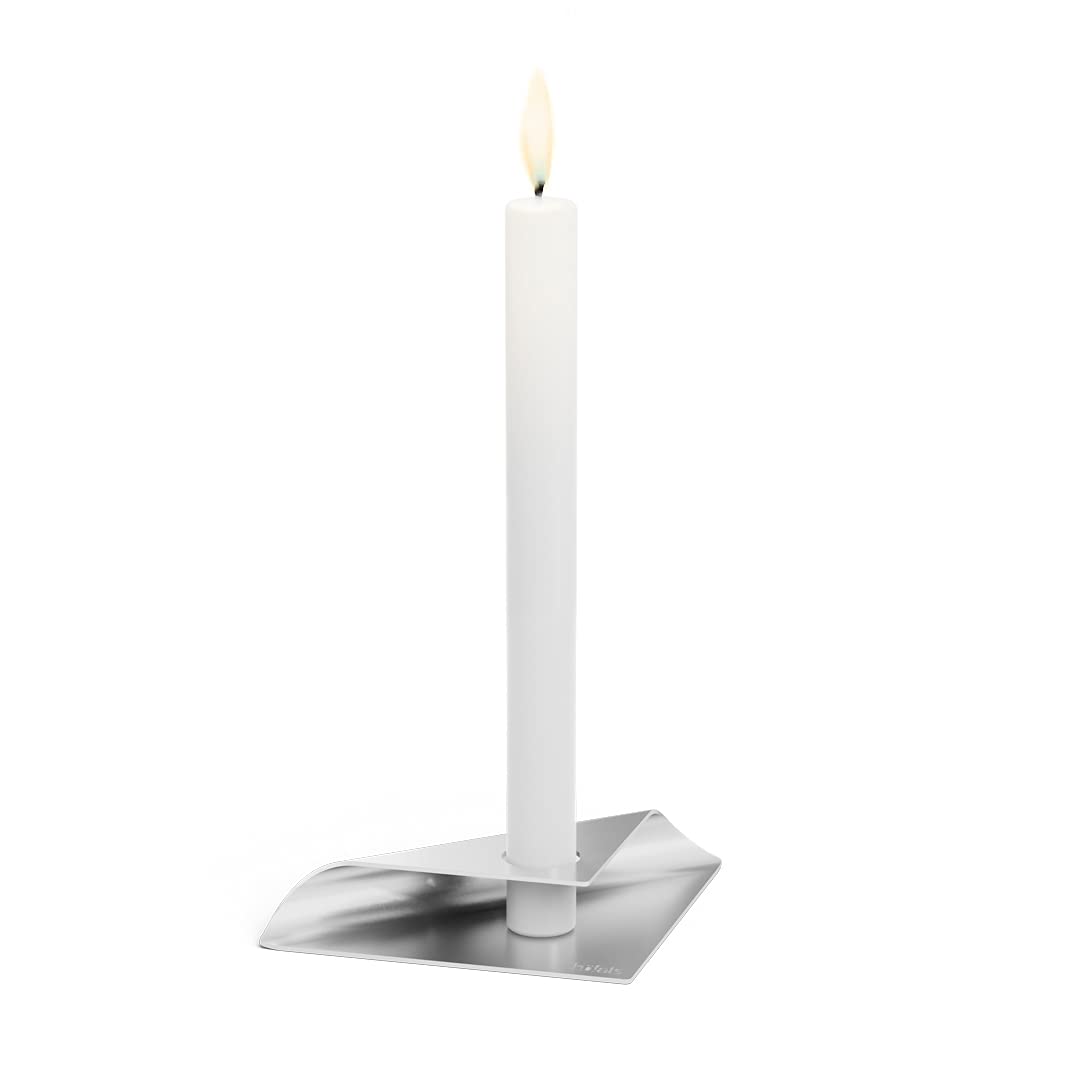 h-fats-square-candle-bougeoir-inox-17-x-11-x-2-5-cm-bougies-tige image 1