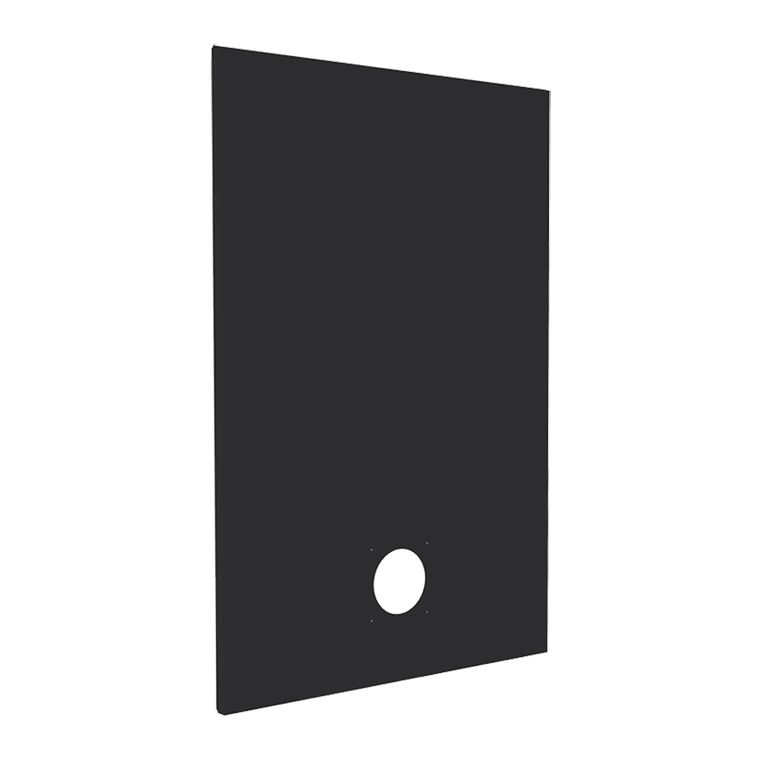 dixneuf-unie-avec-arriv-e-d-air-plaque-de-protection-murale-125-mm image 1