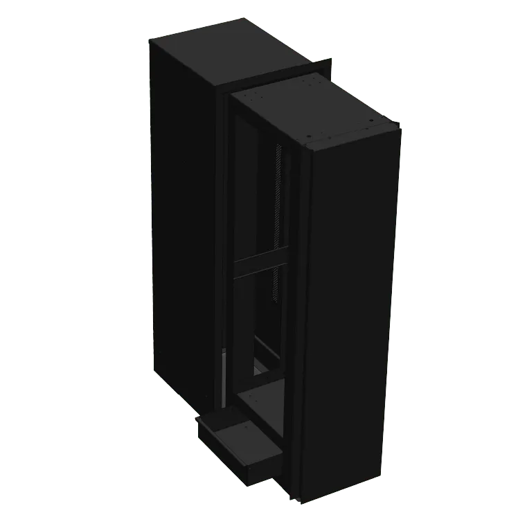 dixneuf-coulissante-primo-niche-bois-verticale-extractible-70-b-ches image 1