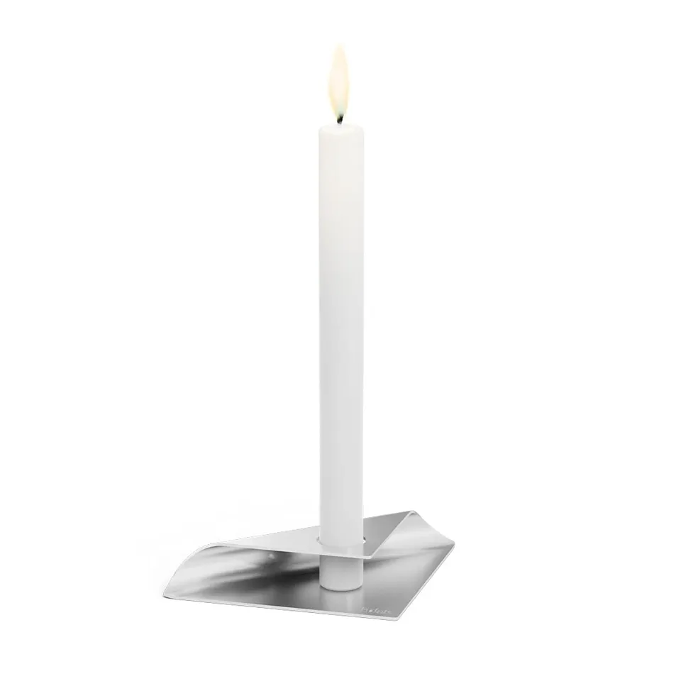 h-fats-square-candle-bougeoir-inox-17-x-11-x-2-5-cm-bougies-tige image 1