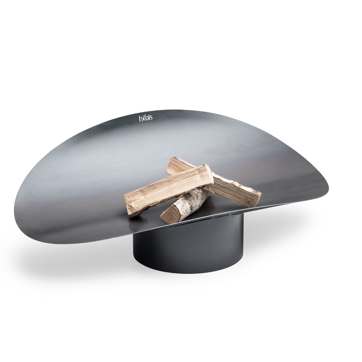 h-fats-ellipse-brasero-gril-acier-corten-aspect-rouill image 2