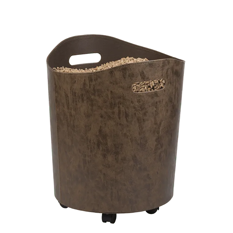 dixneuf-omega-panier-b-ches-simili-marron-patin-12-b-ches-40-cm-20-kg-granul-s-r image 1