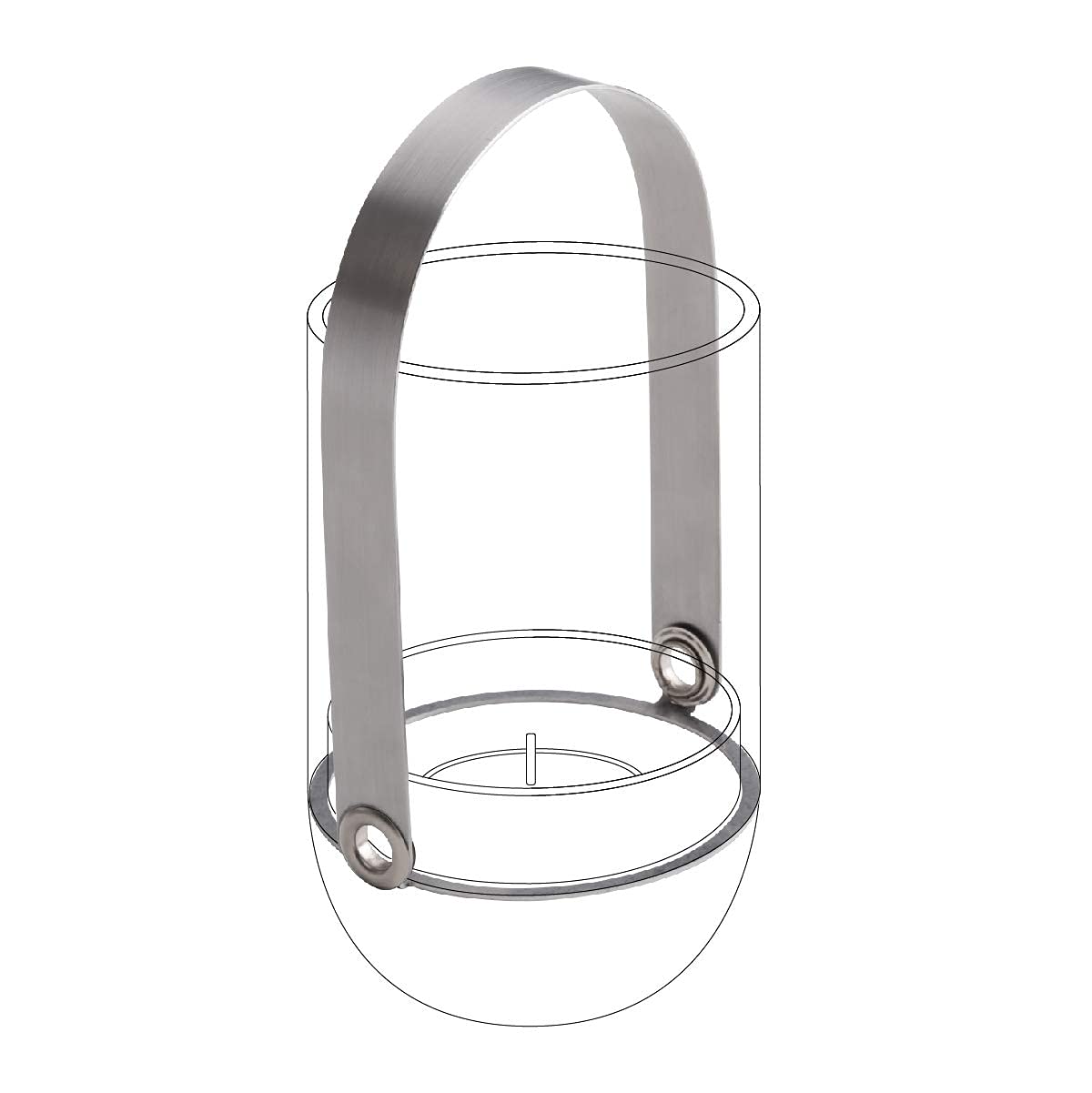 h-fats-gravity-candle-solution-de-suspension-support-photophore-inox image 2